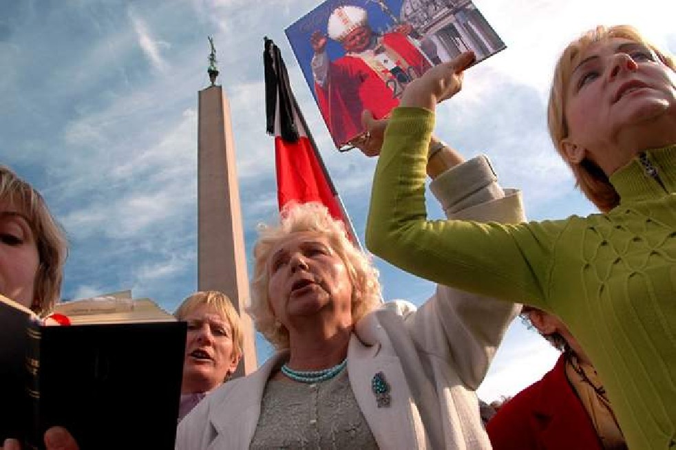 Mourning the Pope 1