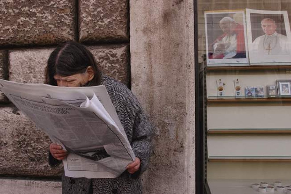 Mourning the Pope 1