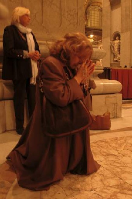Mourning the Pope 1