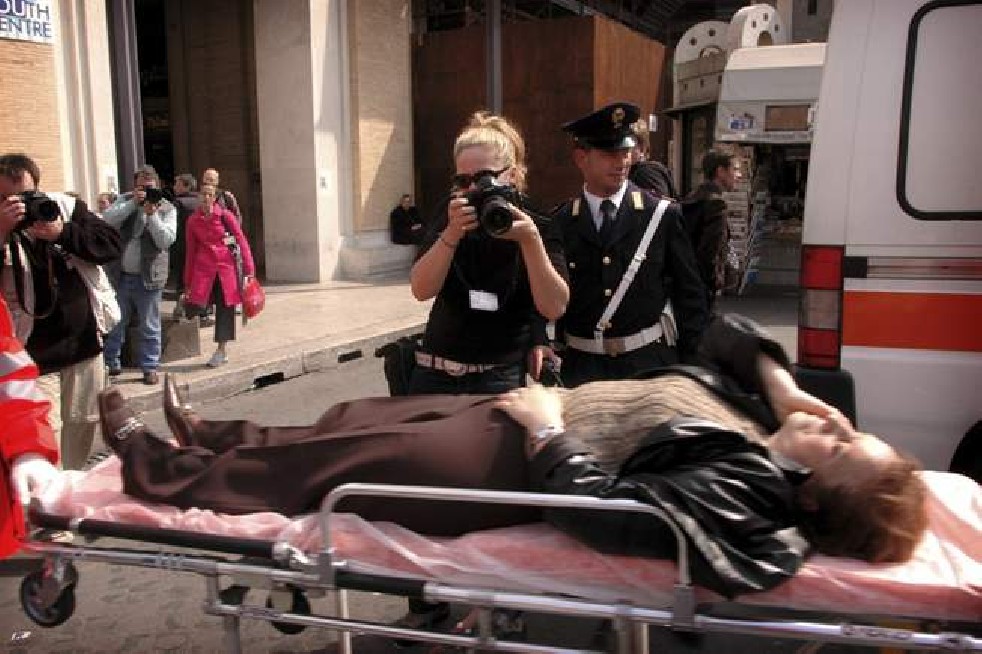 Mourning the Pope 1