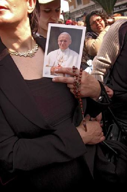Mourning the Pope 1
