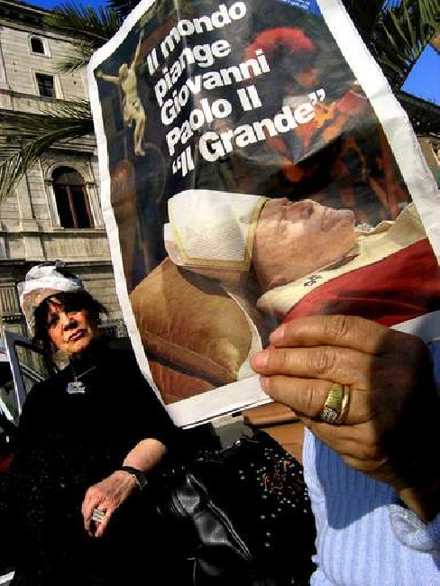 Mourning the Pope 2