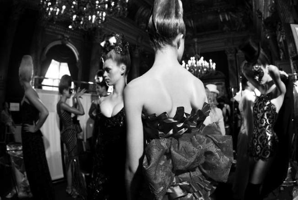 Backstage: Haute Couture in Paris