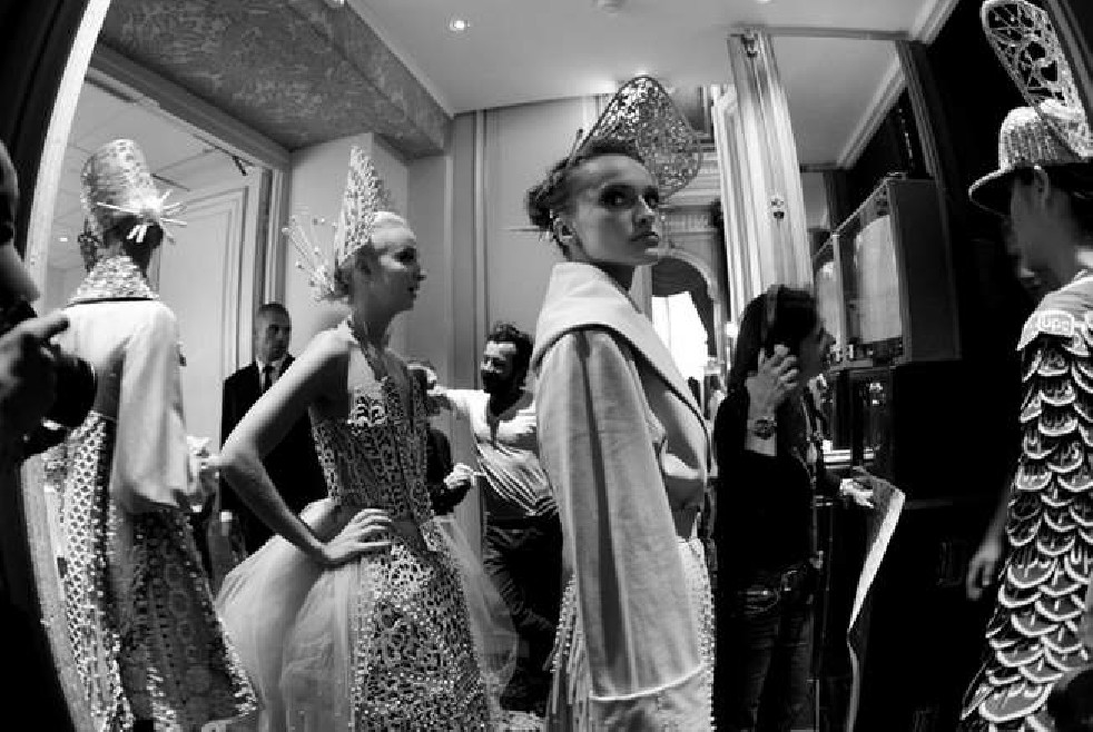 Backstage: Haute Couture in Paris