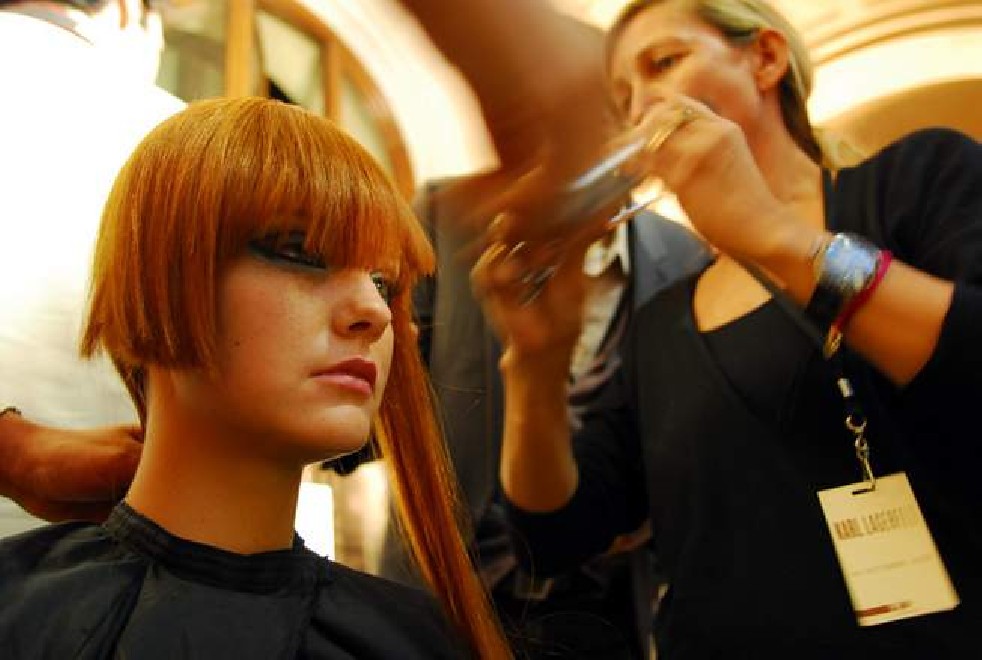 Paris Fashion Week backstages