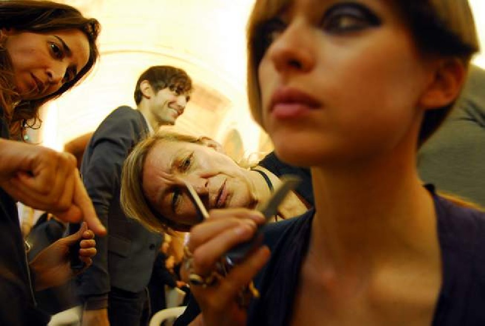 Paris Fashion Week backstages