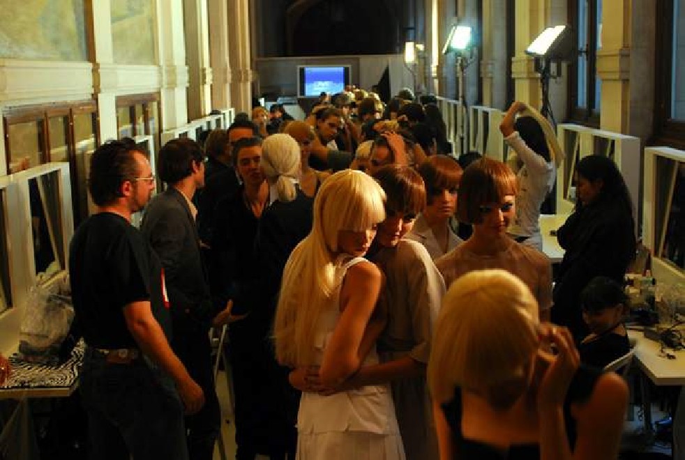 Paris Fashion Week backstages