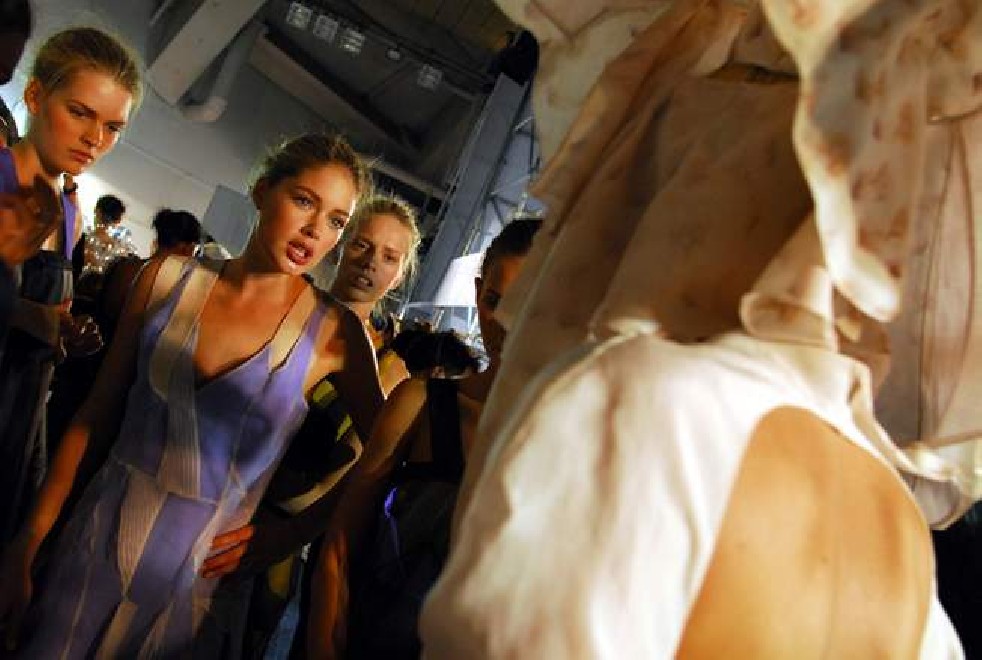 Paris Fashion Week backstages