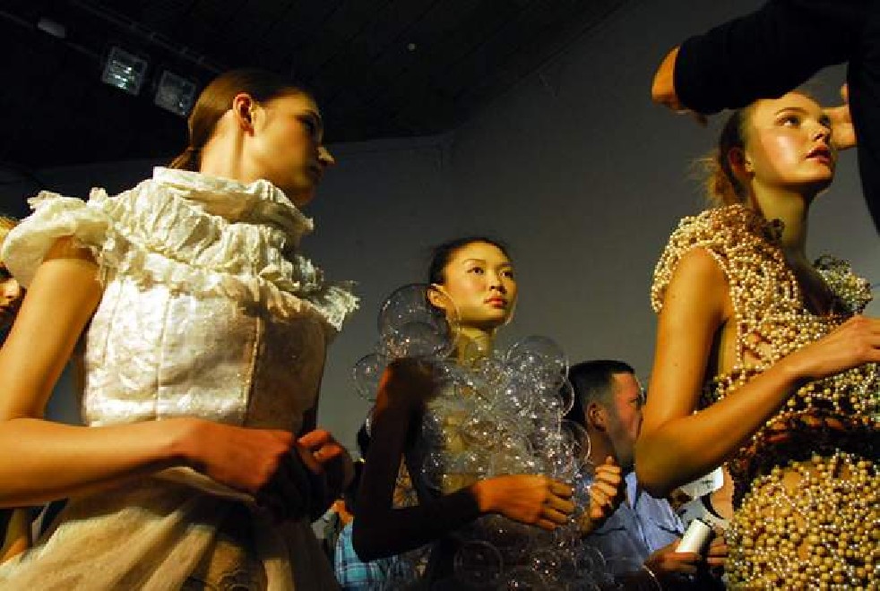 Paris Fashion Week backstages